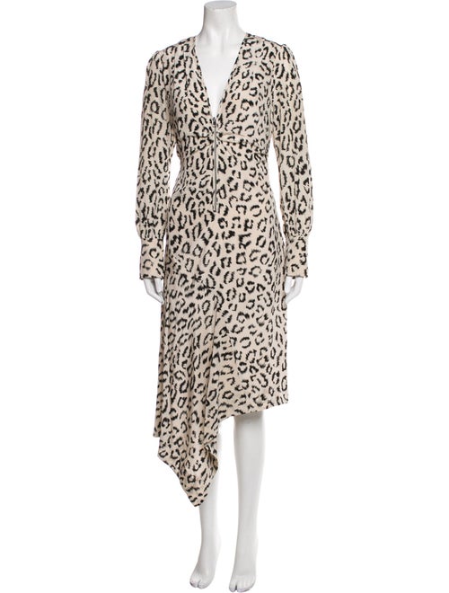 A.L.C. Silk Midi Length Dress