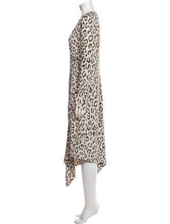 A.L.C. Silk Midi Length Dress