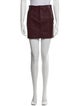 A.L.C. Lamb Leather Mini Skirt