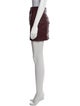 A.L.C. Lamb Leather Mini Skirt