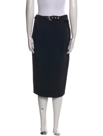 A.L.C. Crystal Embellishments Midi Length Skirt