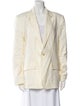 A.L.C. Linen Striped Blazer