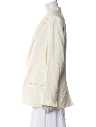 A.L.C. Linen Striped Blazer