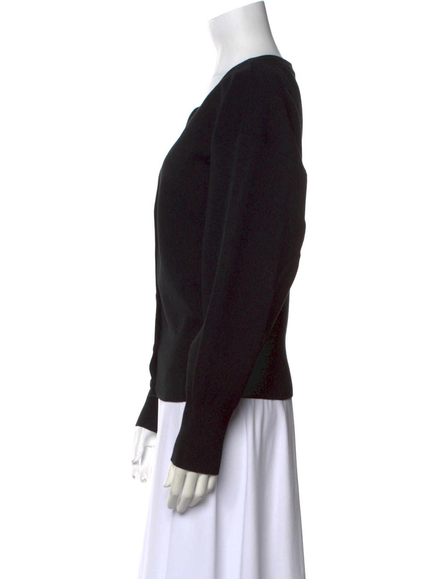 A.L.C. Printed V-Neck Blouse