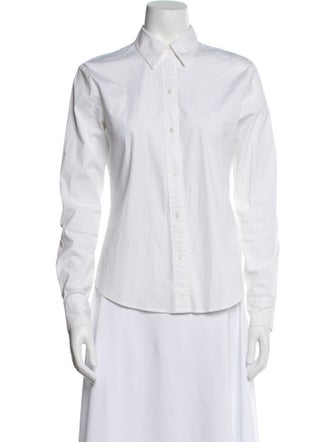 A.L.C. Long Sleeve Button-Up Top
