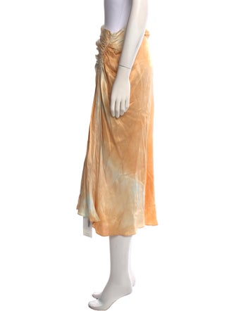 A.L.C. Ruffle Embellishment Midi Length Skirt