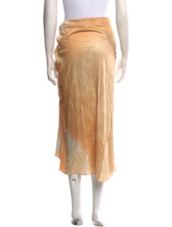 A.L.C. Ruffle Embellishment Midi Length Skirt