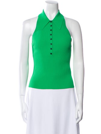 A.L.C. Halterneck Sleeveless Polo