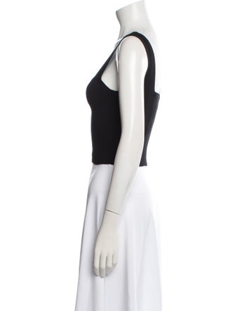 A.L.C. Square Neckline Sleeveless Crop Top