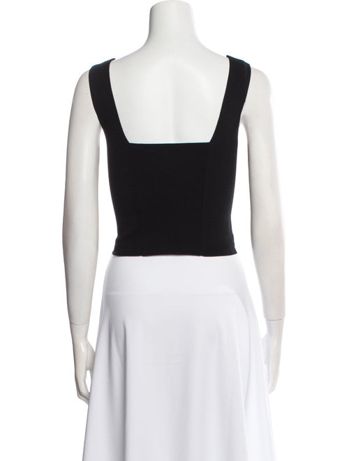 A.L.C. Square Neckline Sleeveless Crop Top