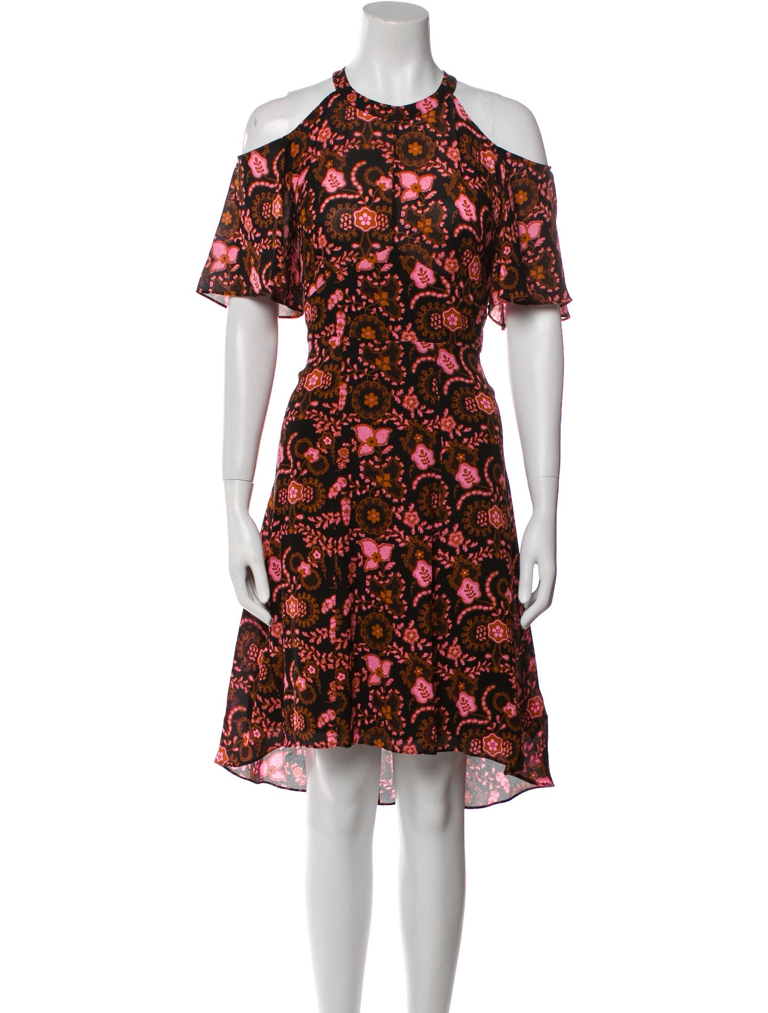 A.L.C. Silk Midi Length Dress