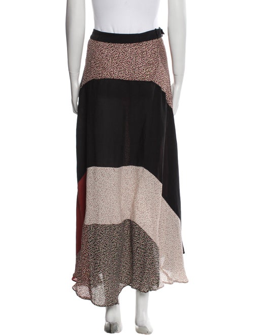 A.L.C. Floral Print Midi Length Skirt