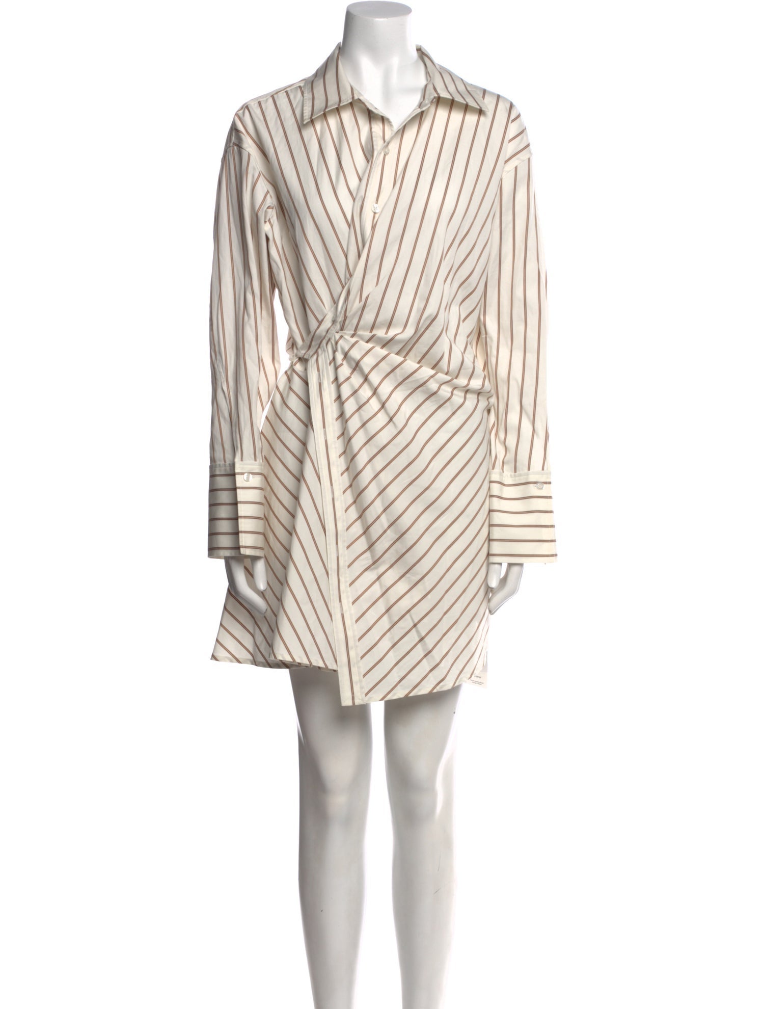 A.L.C. Striped Knee-Length Dress