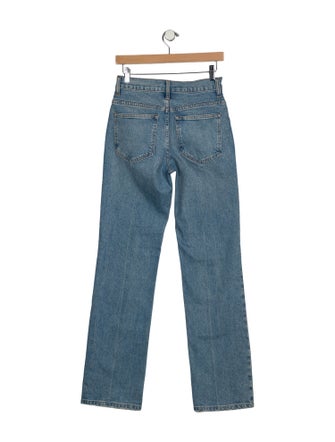 A.L.C. Mid-Rise Wide Leg Jeans
