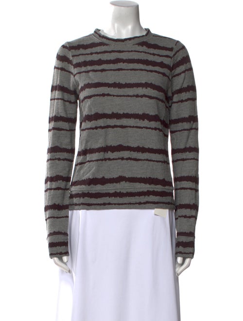 A.L.C. Striped Crew Neck Sweater