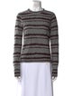 A.L.C. Striped Crew Neck Sweater