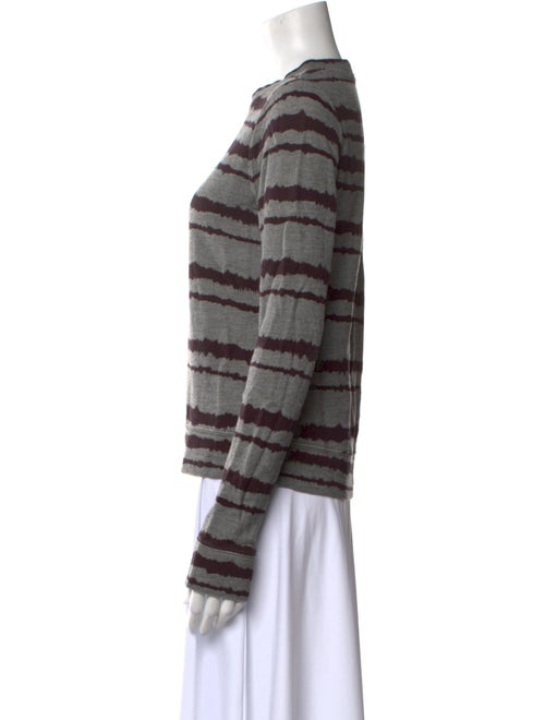 A.L.C. Striped Crew Neck Sweater