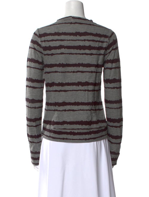 A.L.C. Striped Crew Neck Sweater