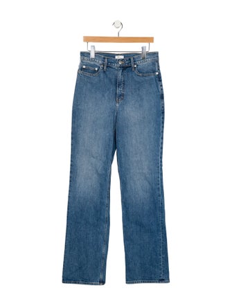 A.L.C. High-Rise Wide Leg Jeans