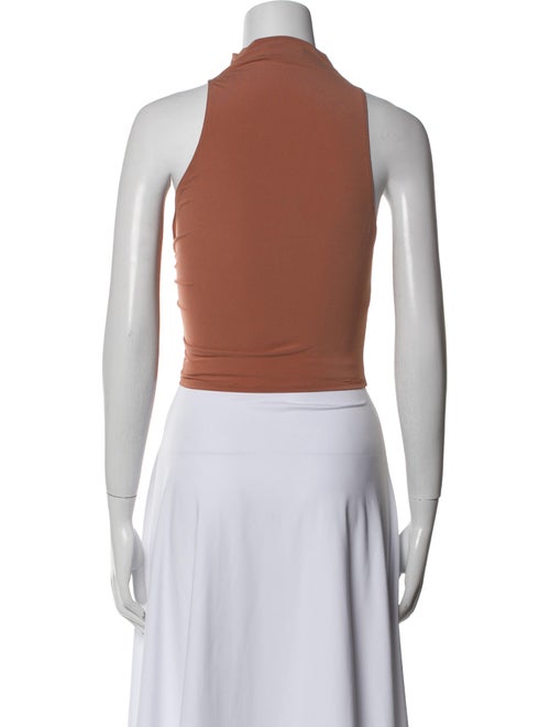 A.L.C. Cowl Neck Sleeveless Crop Top