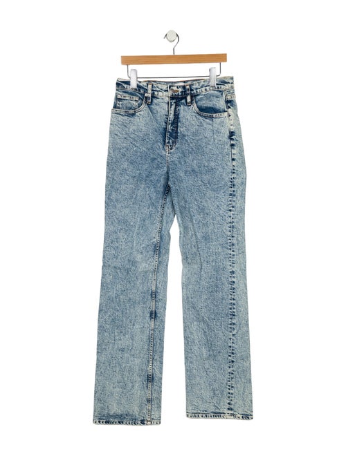 A.L.C. High-Rise Wide Leg Jeans