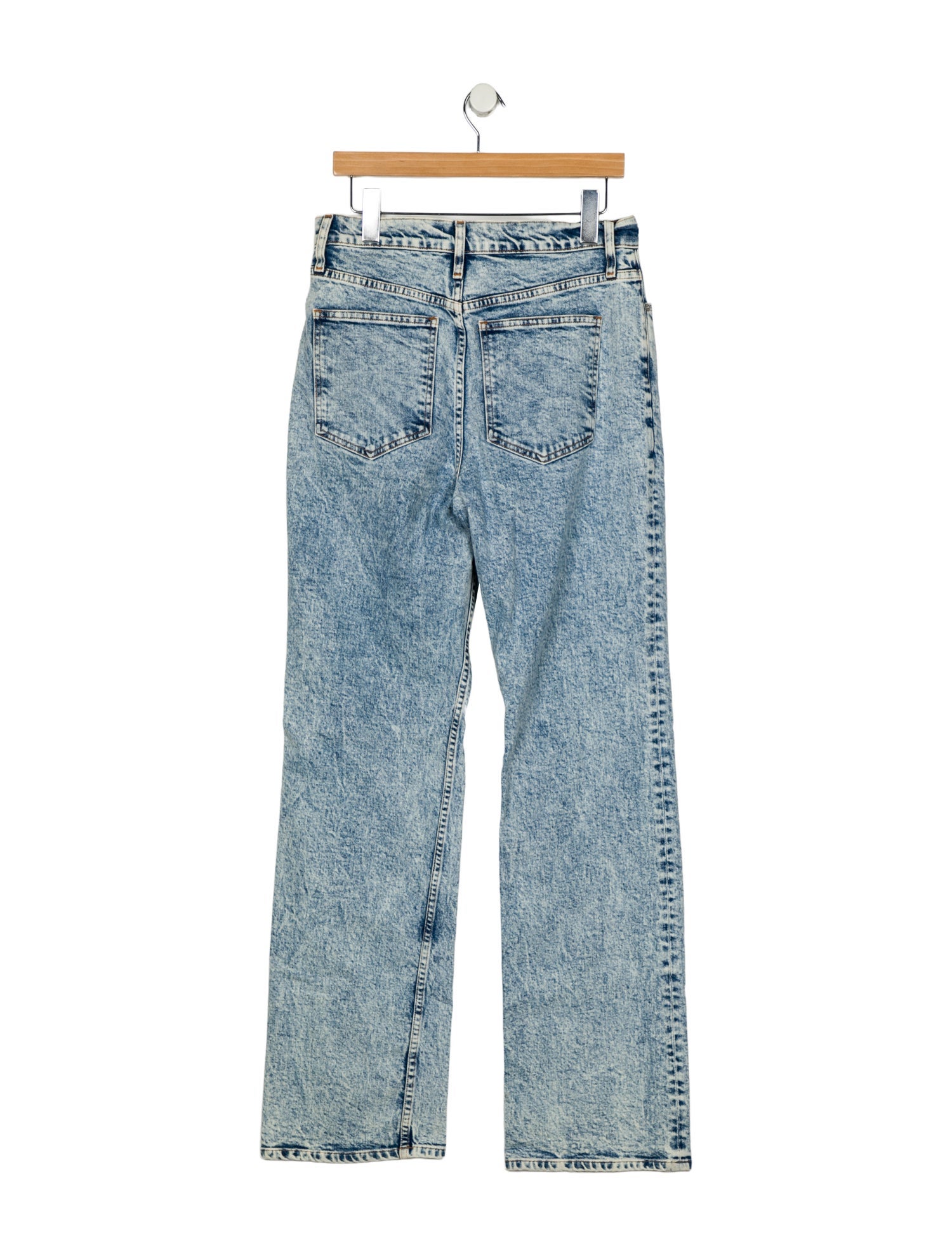 A.L.C. High-Rise Wide Leg Jeans