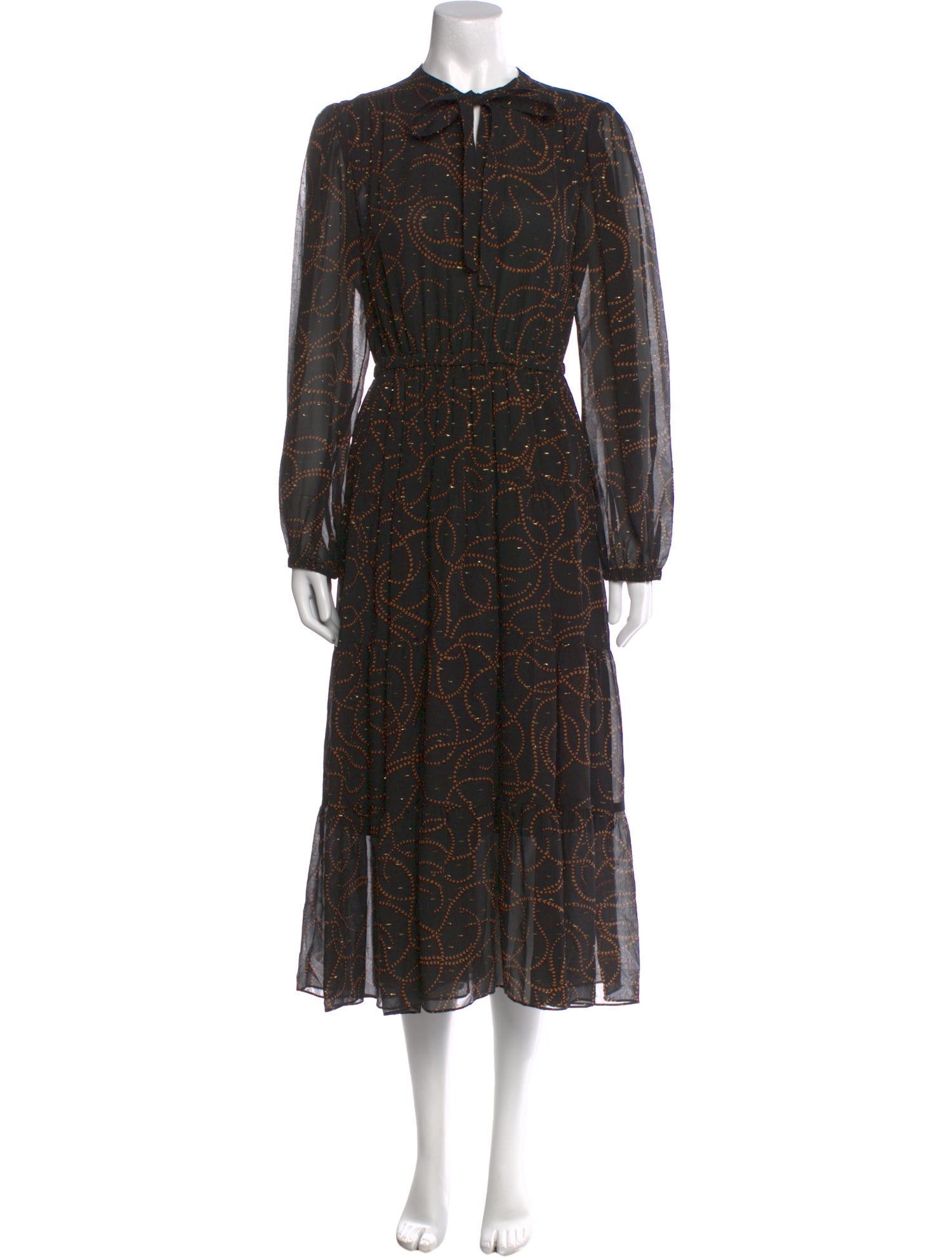 A.L.C. Silk Long Dress