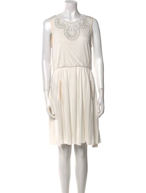 A.L.C. Scoop Neck Knee-Length Dress