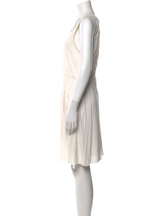 A.L.C. Scoop Neck Knee-Length Dress