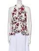 A.L.C. Silk Floral Print Blouse