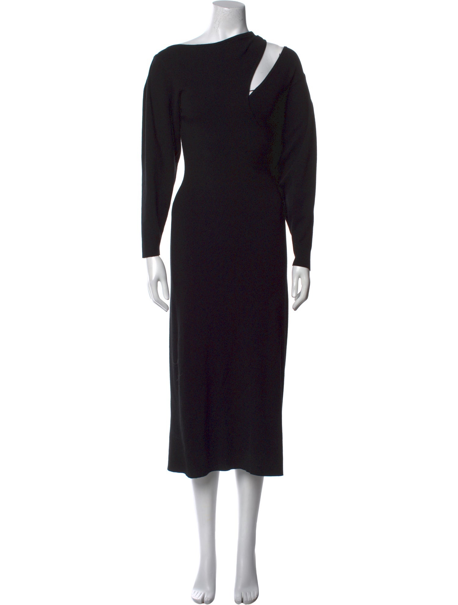 A.L.C. Bateau Neckline Midi Length Dress