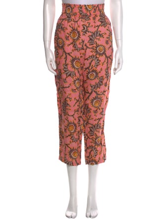 A.L.C. Linen Straight Leg Pants