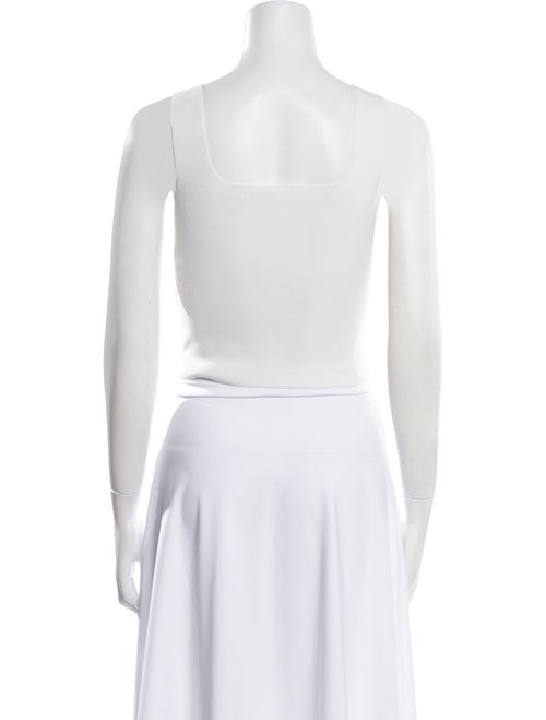 A.L.C. Square Neckline Sleeveless Crop Top