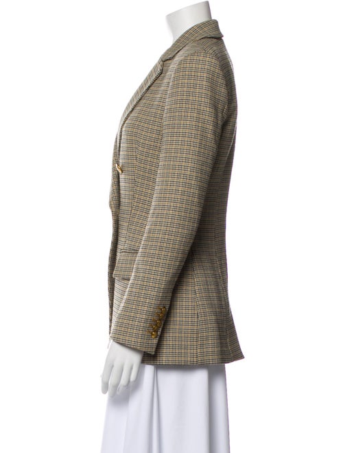 A.L.C. Plaid Print Blazer