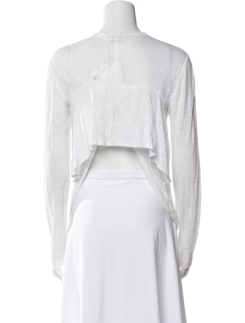 A.L.C. Linen Scoop Neck T-Shirt