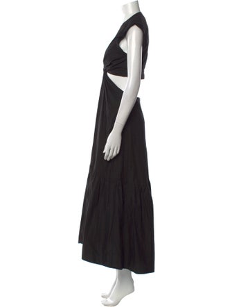 A.L.C. V-Neck Long Dress