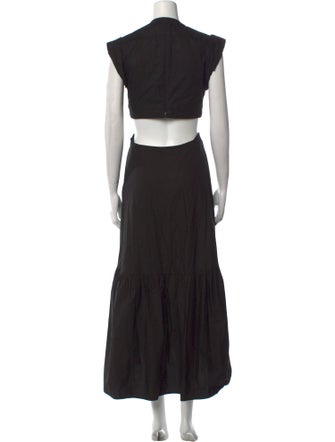 A.L.C. V-Neck Long Dress