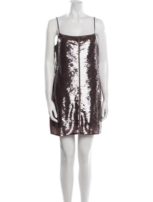 A.L.C. Square Neckline Mini Dress