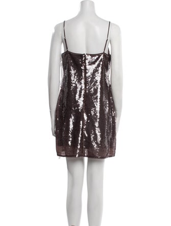 A.L.C. Square Neckline Mini Dress