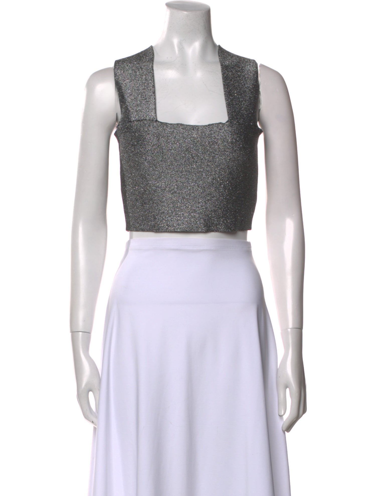 A.L.C. Square Neckline Sleeveless Crop Top w/ Tags