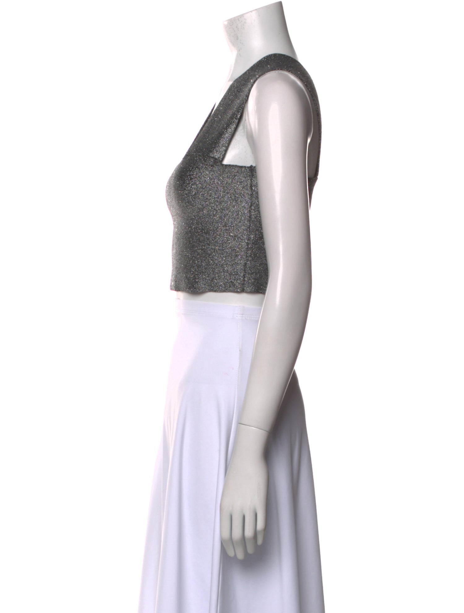 A.L.C. Square Neckline Sleeveless Crop Top w/ Tags
