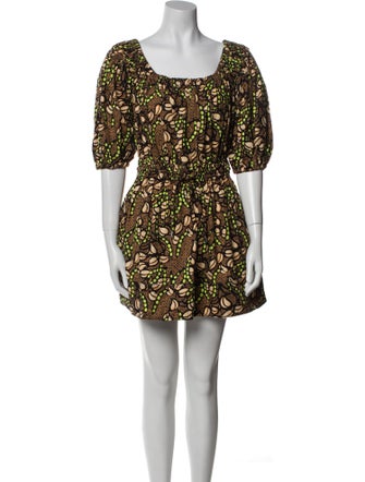 A.L.C. Printed Mini Dress