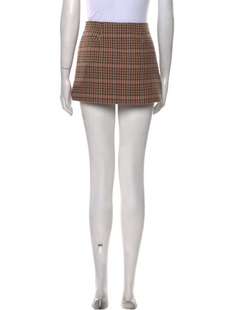 A.L.C. Wool Mini Skirt