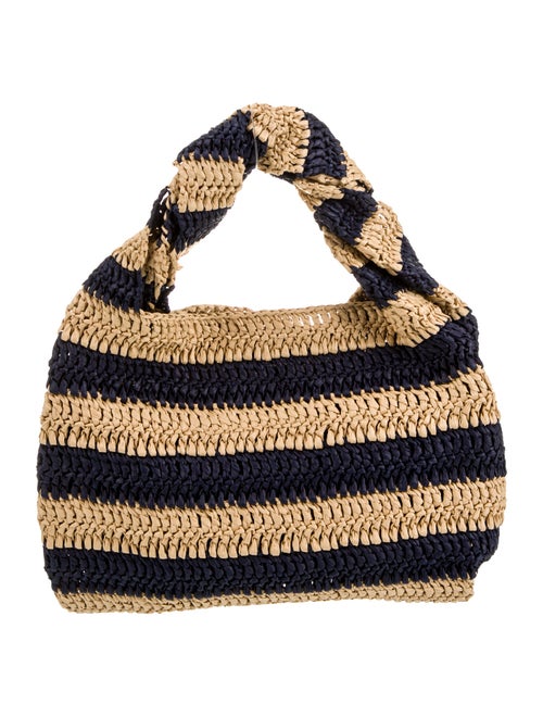 A.L.C. Raffia Top Handle Bag