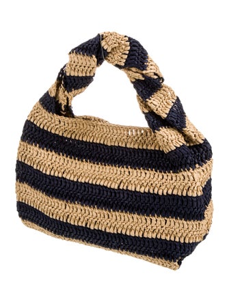 A.L.C. Raffia Top Handle Bag