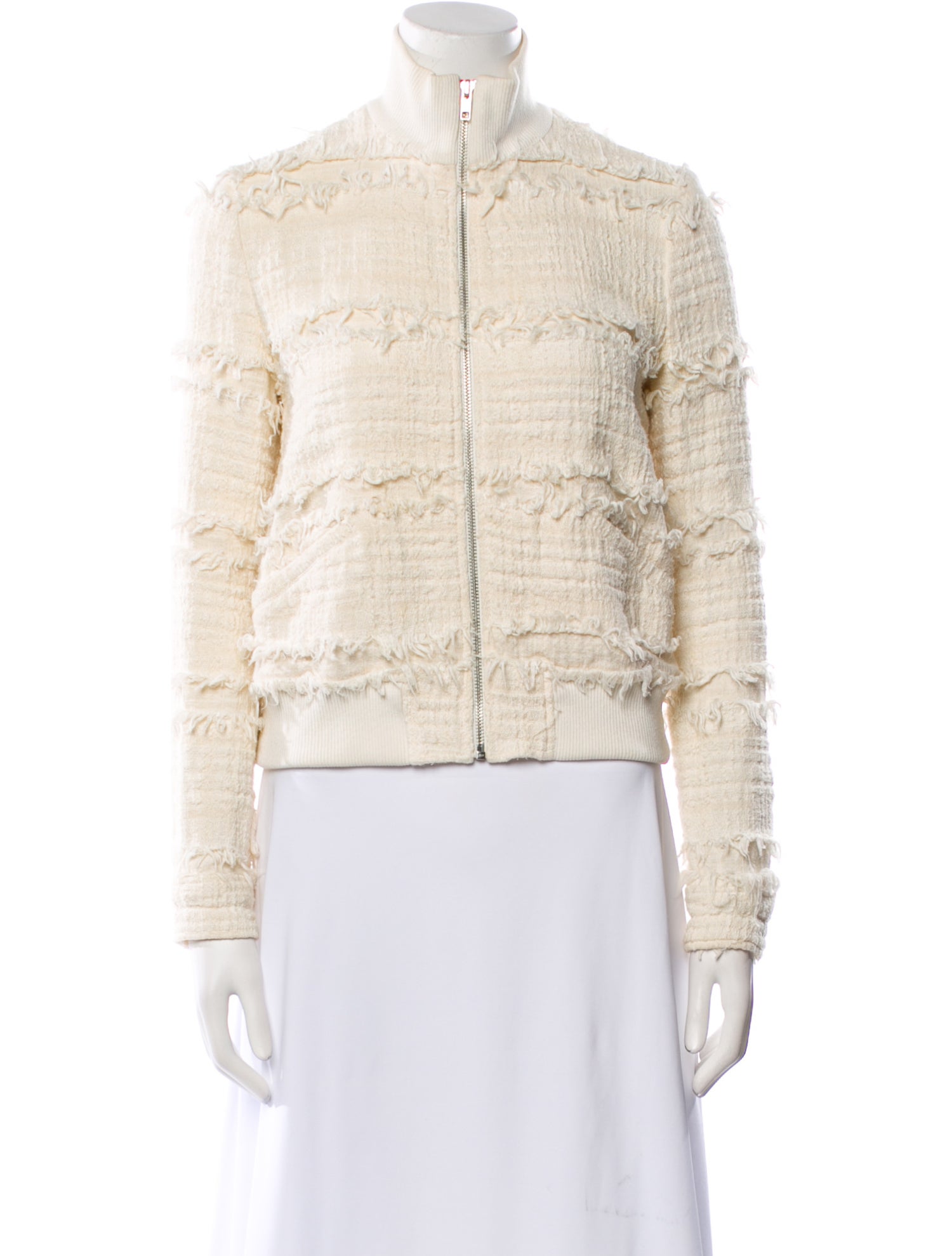 A.L.C. Tweed Pattern Evening Jacket