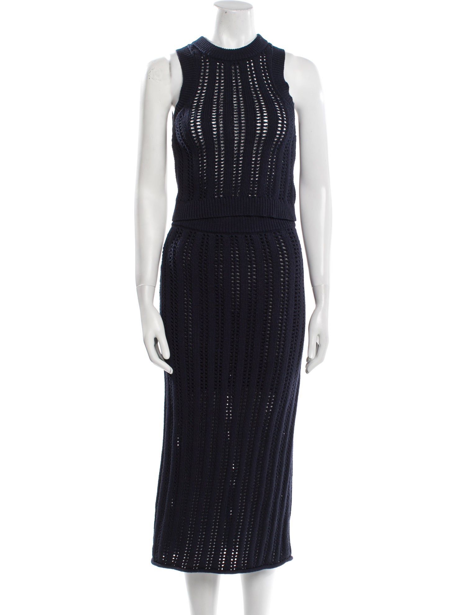 A.L.C. Lace Pattern Skirt Suit