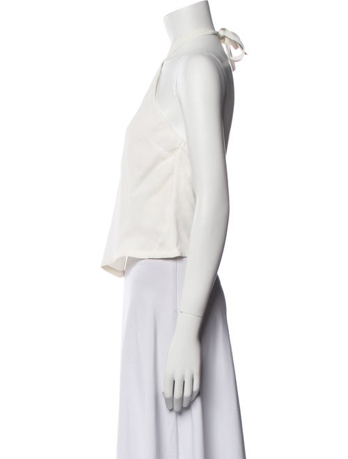 A.L.C. Halterneck Sleeveless Crop Top