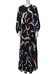 A.L.C. Printed Long Dress