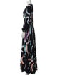 A.L.C. Printed Long Dress